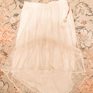 Ramy Brook Ivory Rosabella Skirt, size small